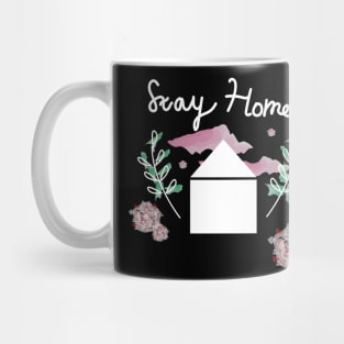 Water Colour by "Stay Home" Mug